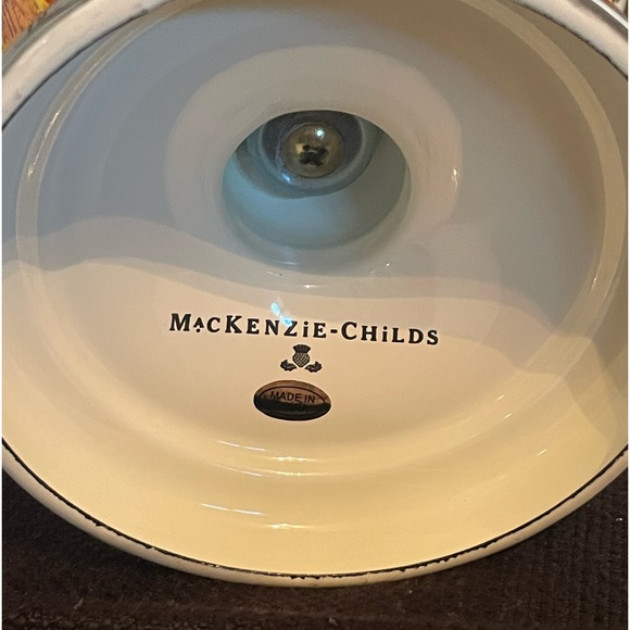 Mackenzie Childs Small Compote - Picture 3 of 5